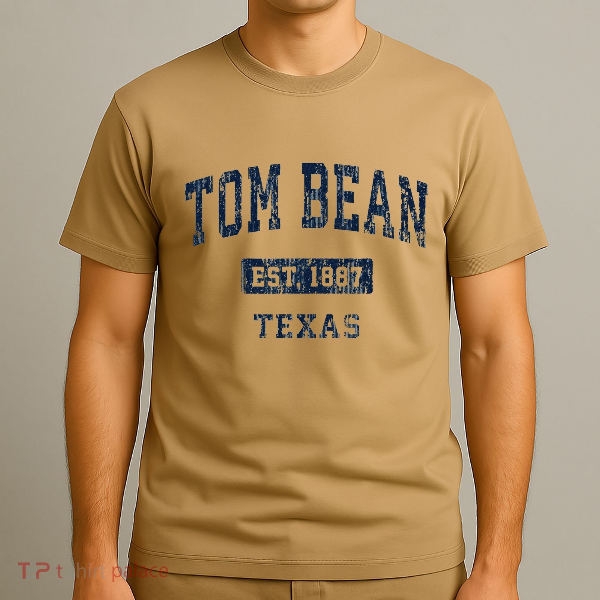 Tom Bean Texas Tx Vintage Established T-Shirt