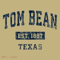 Tom Bean Texas Tx Vintage Established T-Shirt thumb 7