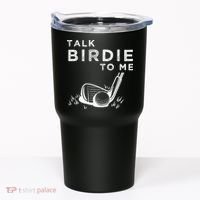 Talk Birdie To Me Funny Golf Player Pun Golfer Tumbler thumb 0