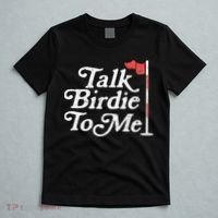 Talk Birdie To Me Funny Golfer Dad Fathers Day Golf T-Shirt thumb 5