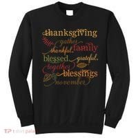 Thankful Blessings Thanksgiving Family Sweatshirt thumb 0