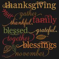 Thankful Blessings Thanksgiving Family Women's Hoodie thumb 2