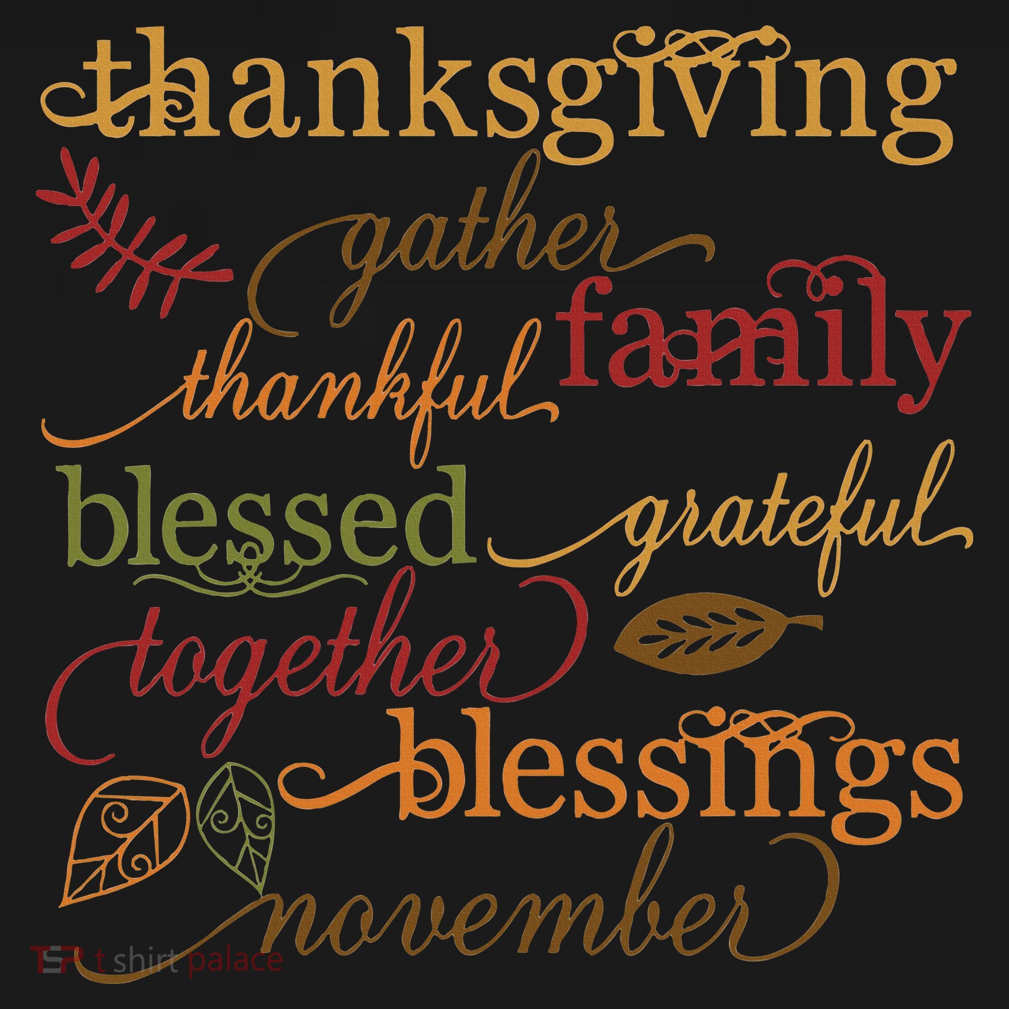 Thankful Blessings Thanksgiving Family Women's Hoodie