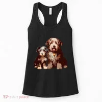 Two Bob Tail Dogs Women's Tank Top thumb 0