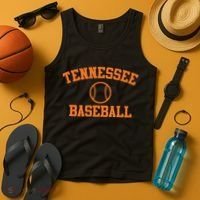 Tennessee Baseball Tank Top thumb 4