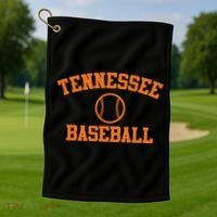 Tennessee Baseball Golf Towel thumb 1