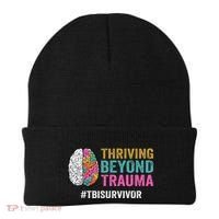 Thriving Beyond Trauma Tbi Traumatic Brain Injury Survivor Beanie thumb 0