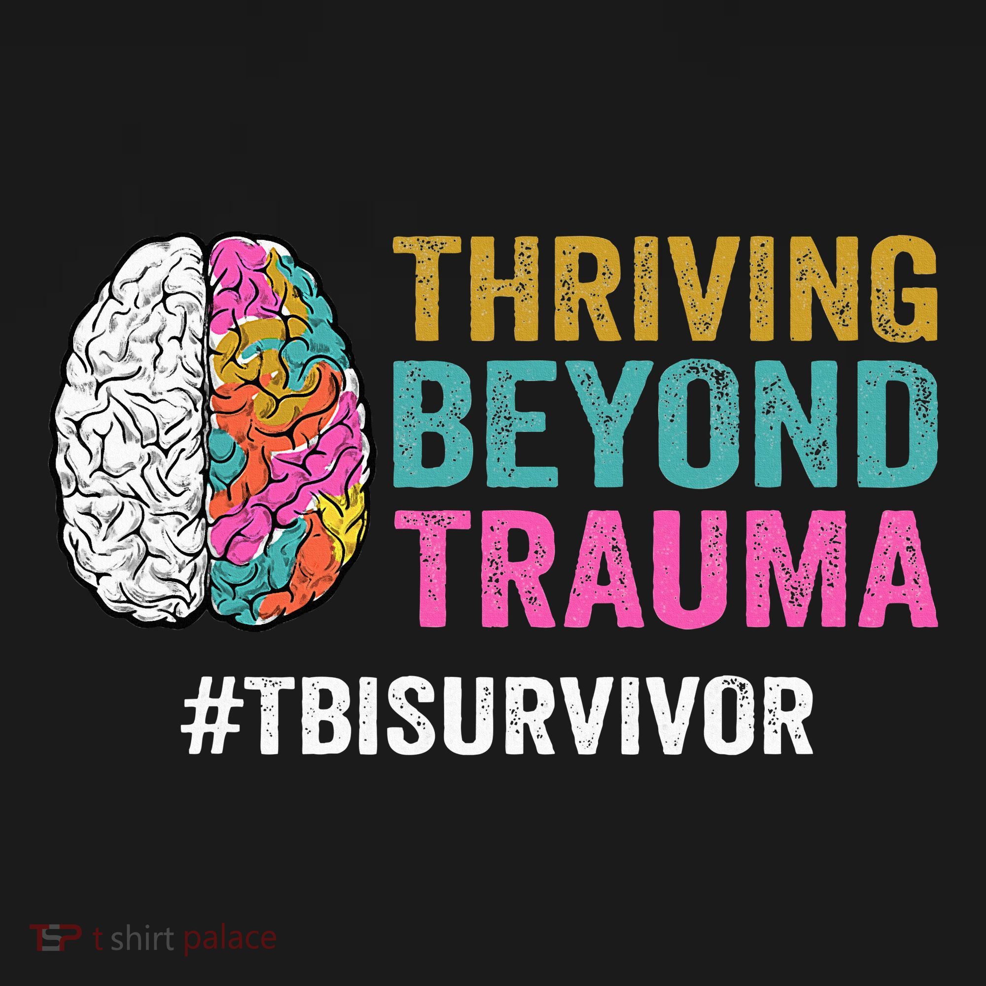 Thriving Beyond Trauma Tbi Traumatic Brain Injury Survivor Women's Hoodie