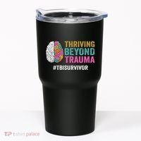 Thriving Beyond Trauma Tbi Traumatic Brain Injury Survivor Tumbler thumb 0