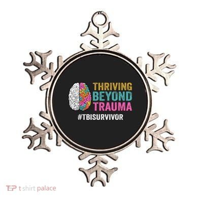 Thriving Beyond Trauma Tbi Traumatic Brain Injury Survivor Ornament