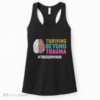 Thriving Beyond Trauma Tbi Traumatic Brain Injury Survivor Women's Tank Top thumb 0