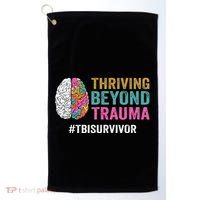 Thriving Beyond Trauma Tbi Traumatic Brain Injury Survivor Golf Towel thumb 0