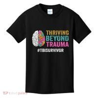 Thriving Beyond Trauma Tbi Traumatic Brain Injury Survivor Kids T-Shirt thumb 0