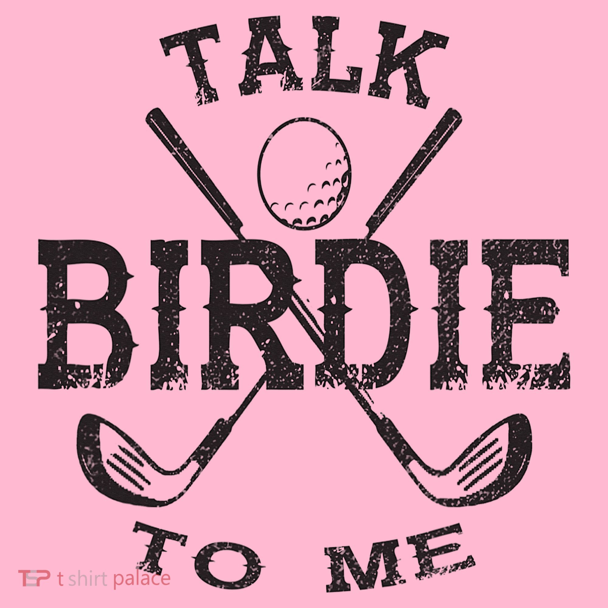 Talk Birdie to Me Funny Golf Golfing Golfer Gift Coaster