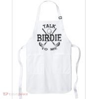 Talk Birdie to Me Funny Golf Golfing Golfer Gift Apron thumb 0