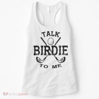 Talk Birdie to Me Funny Golf Golfing Golfer Gift Women's Tank Top thumb 0