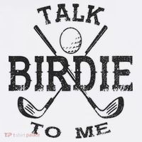 Talk Birdie to Me Funny Golf Golfing Golfer Gift Hat thumb 2