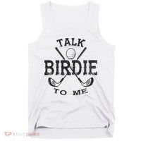 Talk Birdie to Me Funny Golf Golfing Golfer Gift Tank Top thumb 0