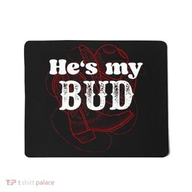 Texas Bud Texas Sissy Square Dance Couple Rodeo Mousepad