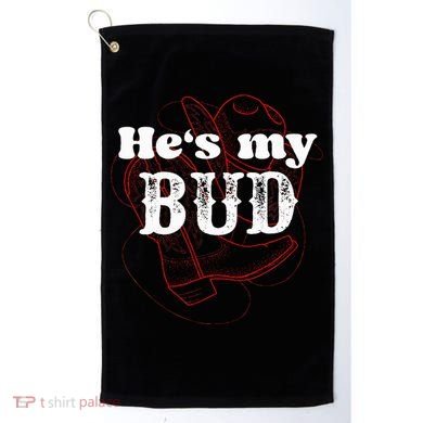 Texas Bud Texas Sissy Square Dance Couple Rodeo Golf Towel