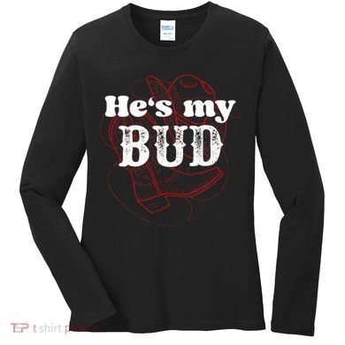 Texas Bud Texas Sissy Square Dance Couple Rodeo Women's Long Sleeve Shirt