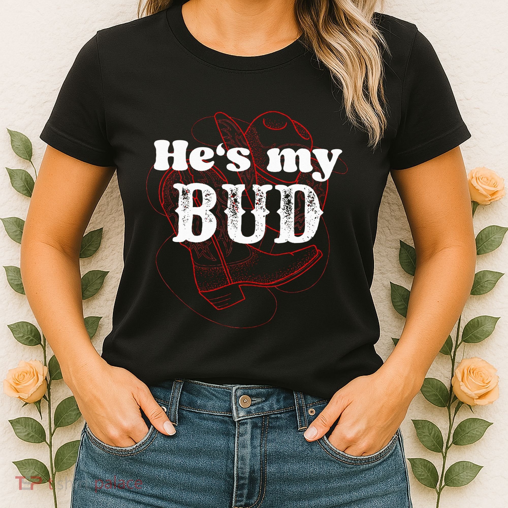 Texas Bud Texas Sissy Square Dance Couple Rodeo Women's T-Shirt