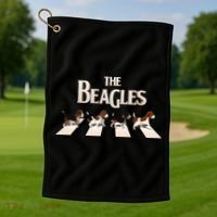 The Beagles Golf Towel thumb 1