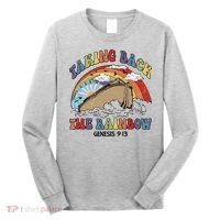 Taking Back The Rainbow Christian Jesus Rainbow Ship Long Sleeve Shirt thumb 0