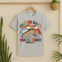 Taking Back The Rainbow Christian Jesus Rainbow Ship T-Shirt thumb 2