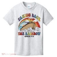 Taking Back The Rainbow Christian Jesus Rainbow Ship Kids T-Shirt thumb 0