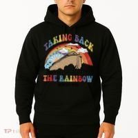 Taking Back The Rainbow Christian Jesus Rainbow Ship Hoodie thumb 2