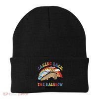 Taking Back The Rainbow Christian Jesus Rainbow Ship Beanie thumb 0