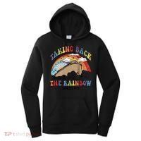 Taking Back The Rainbow Christian Jesus Rainbow Ship Women's Hoodie thumb 0