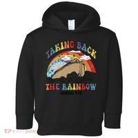 Taking Back The Rainbow Christian Jesus Rainbow Ship Toddler Hoodie thumb 0