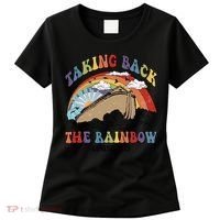 Taking Back The Rainbow Christian Jesus Rainbow Ship Women's T-Shirt thumb 0