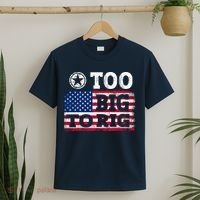 Too Big To Rig Saying Trump 2024 T-Shirt thumb 2