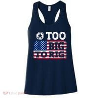 Too Big To Rig Saying Trump 2024 Women's Tank Top thumb 0