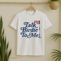 Talk Birdie To Me Funny Golfer Dad Fathers Day Golf T-Shirt thumb 2