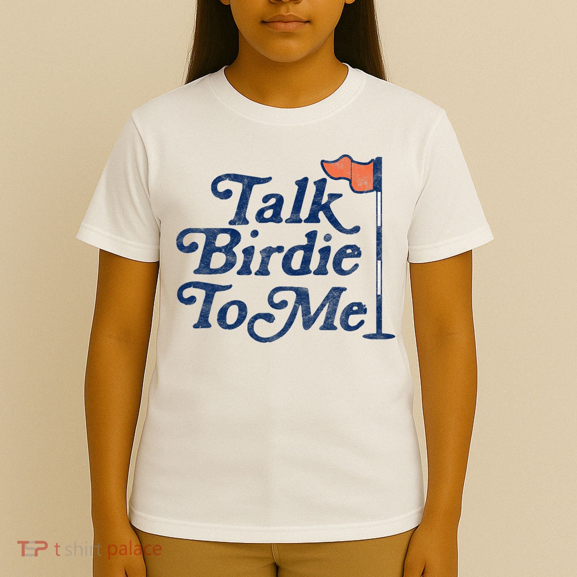 Talk Birdie To Me Funny Golfer Dad Fathers Day Golf T-Shirt
