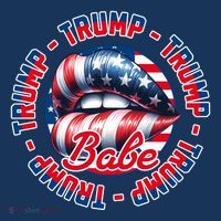 Trump Babe Women's Hoodie thumb 2