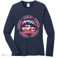 Trump Babe Women's Long Sleeve Shirt thumb 0