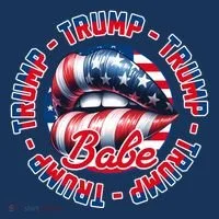 Trump Babe Women's Long Sleeve Shirt thumb 2