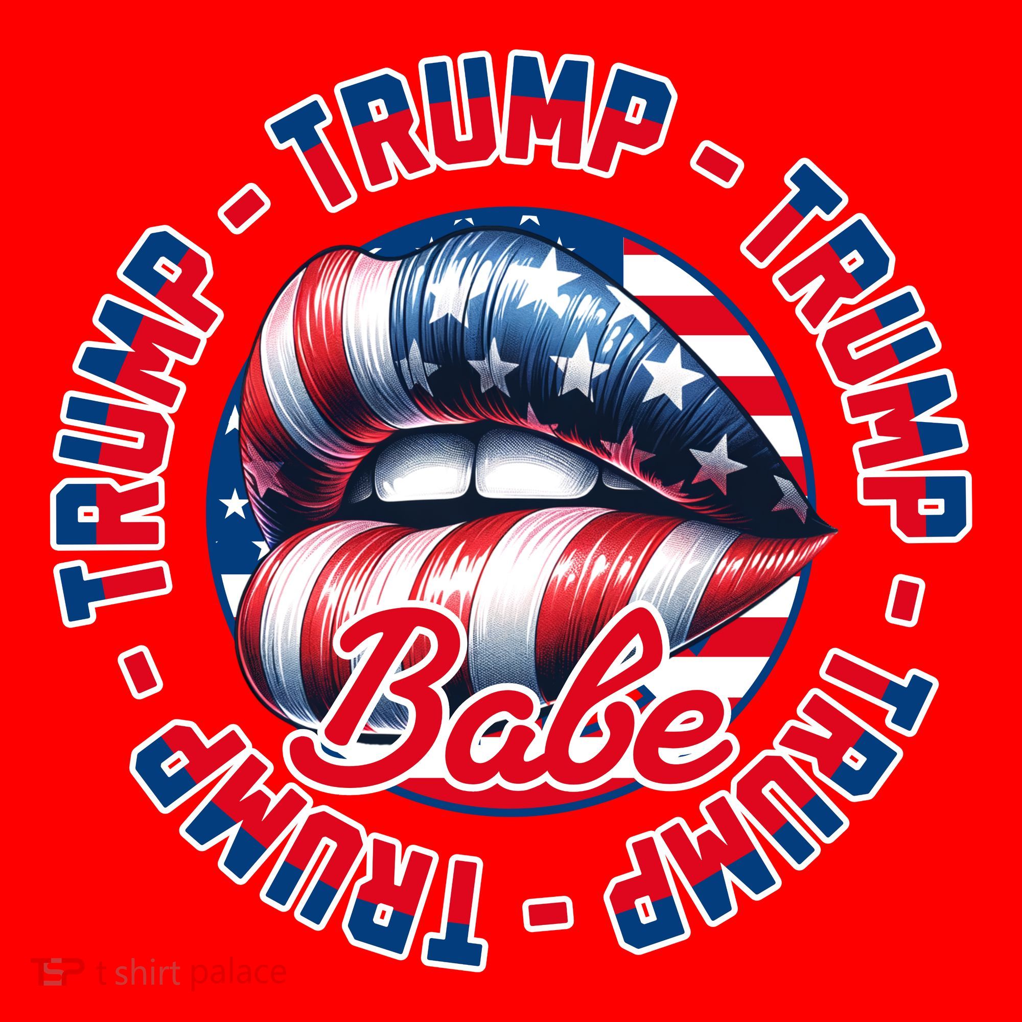 Trump Babe Santa Hat