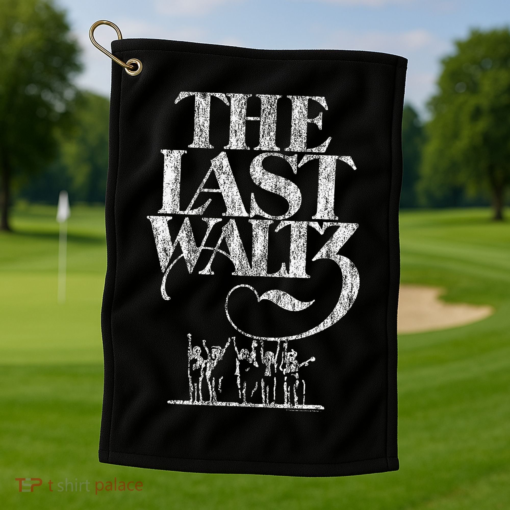 The B.A.N.D The Last W.A.L.T.Z Distressed Golf Towel