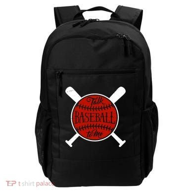 Talk Baseball To Me Backpack
