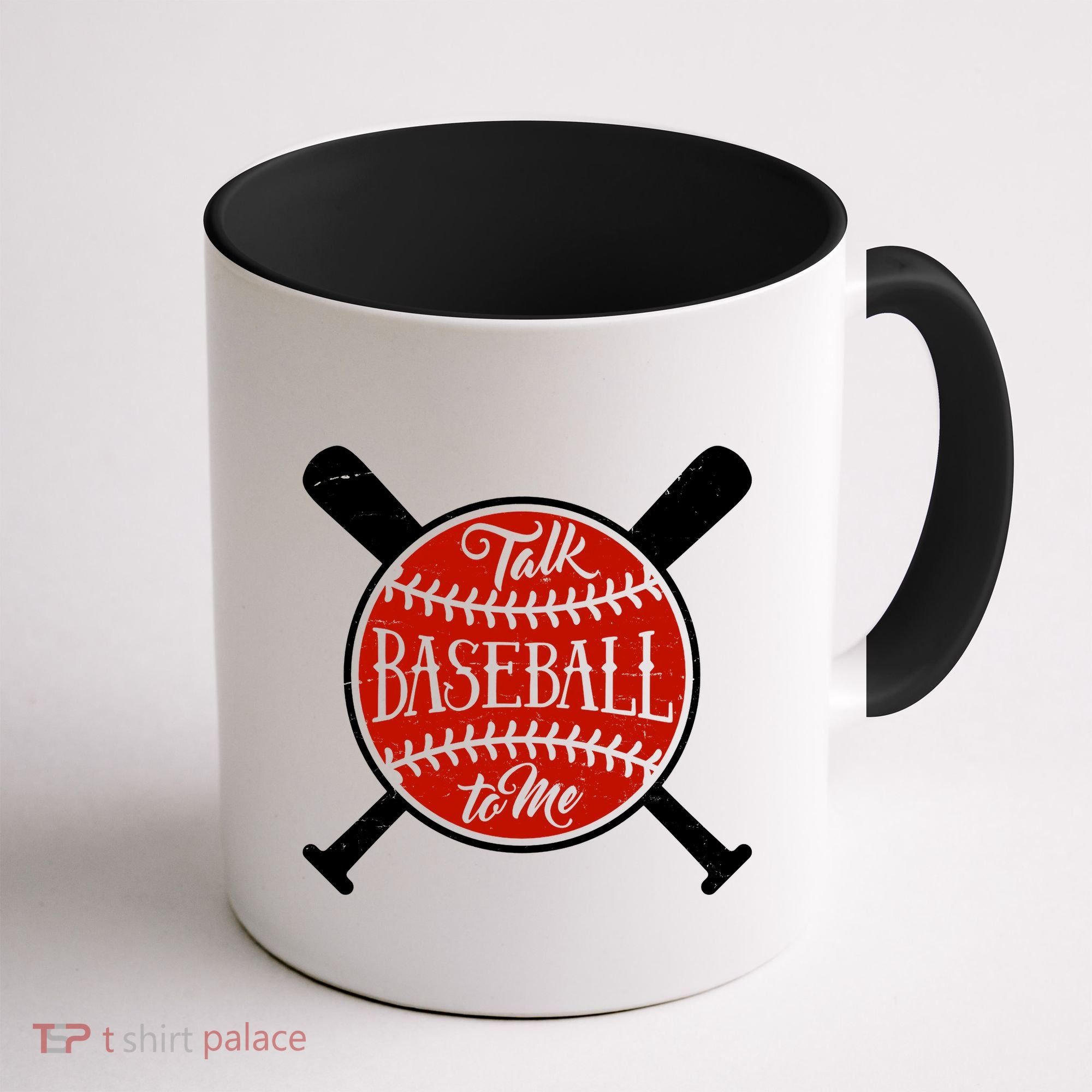 Talk Baseball To Me Coffee Mug