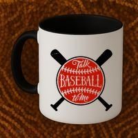 Talk Baseball To Me Coffee Mug thumb 2
