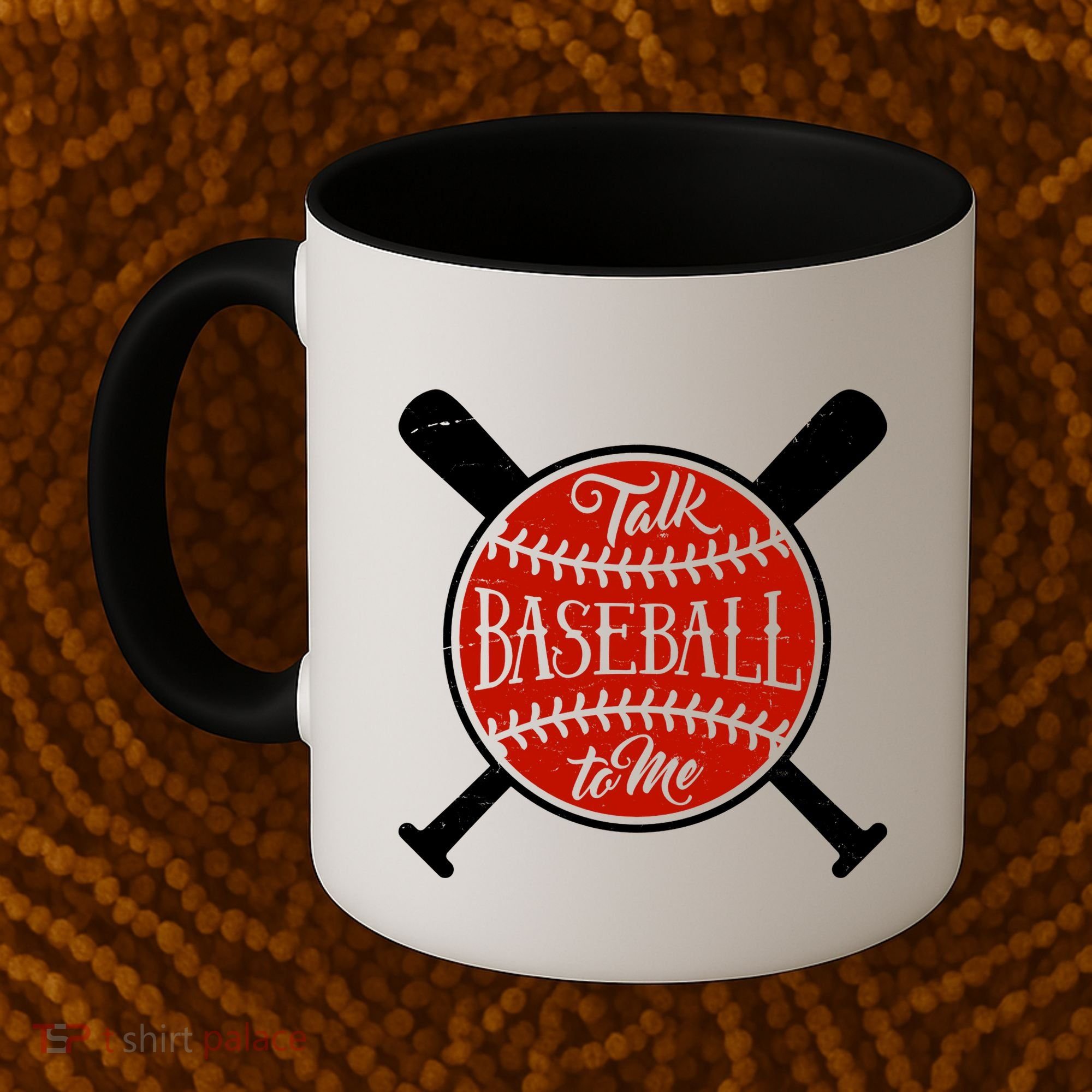 Talk Baseball To Me Coffee Mug