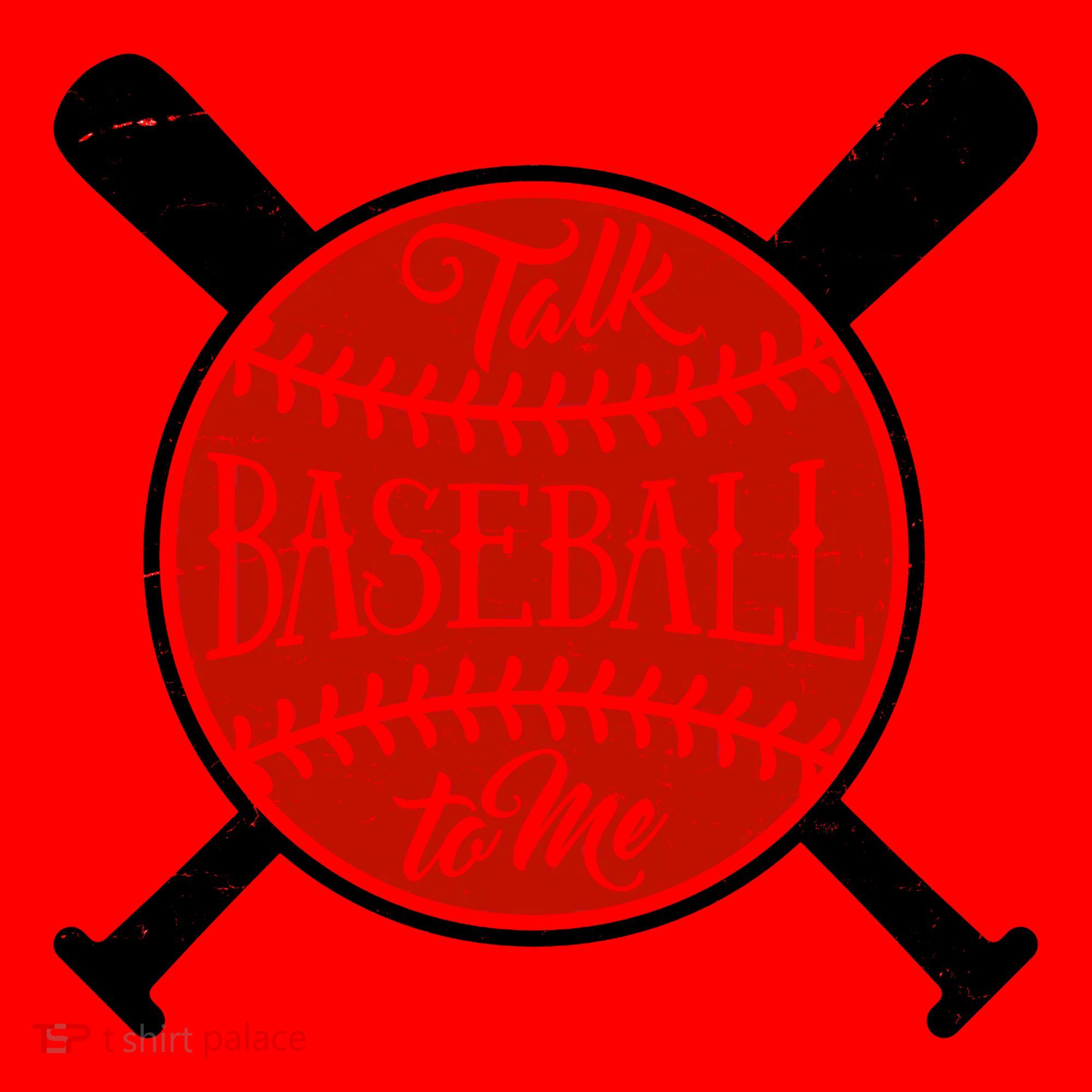 Talk Baseball To Me Santa Hat