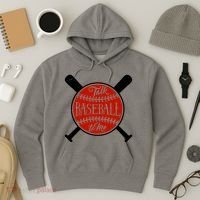Talk Baseball To Me Hoodie thumb 3